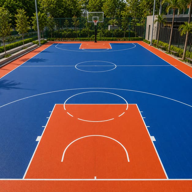 Basketball Court Flooring