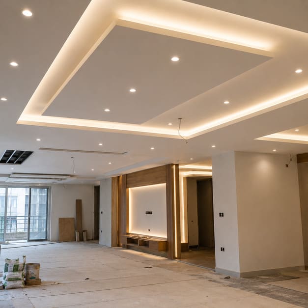 False Ceiling Works